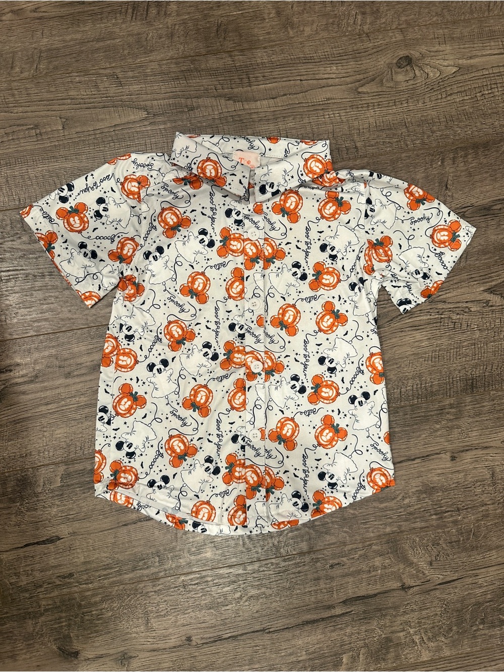 Boys Disney Halloween Activewear Polo, Size 8